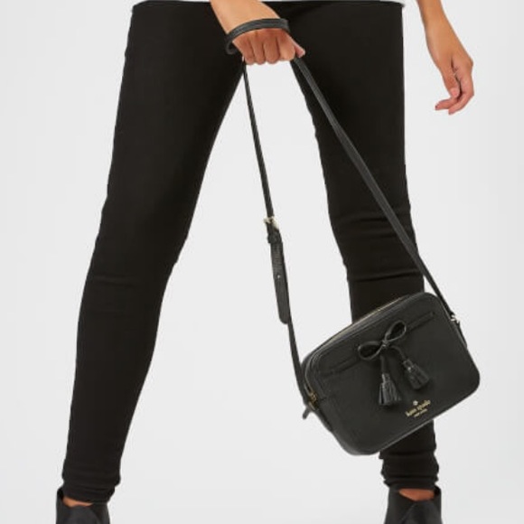 Kate spade Hayes street leather black crossbody - Picture 5 of 5